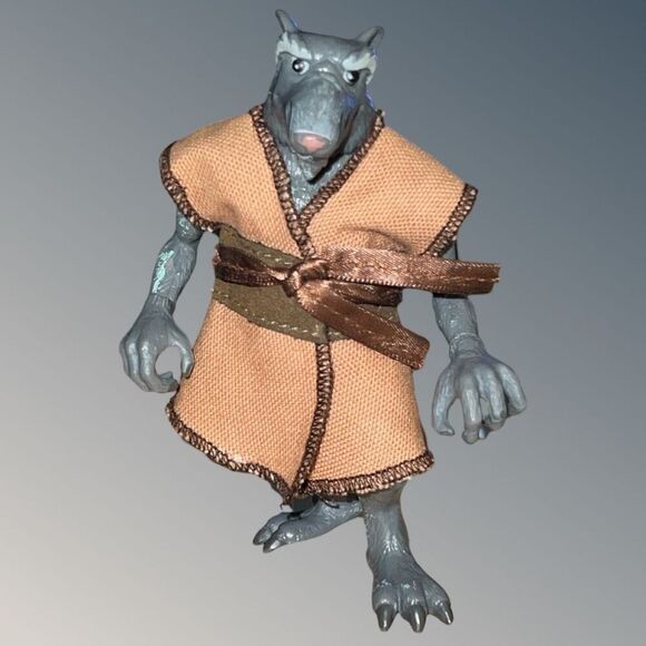 2002 Teenage Mutant Ninja Turtles Master Splinter TMNT Playmates Toys B14 - Picture 2 of 4